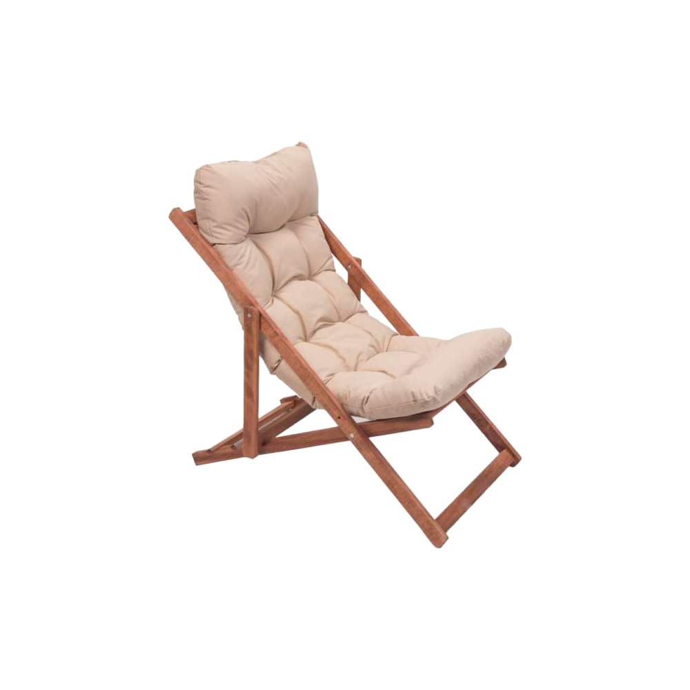 Wooden Staged Sun Lounge